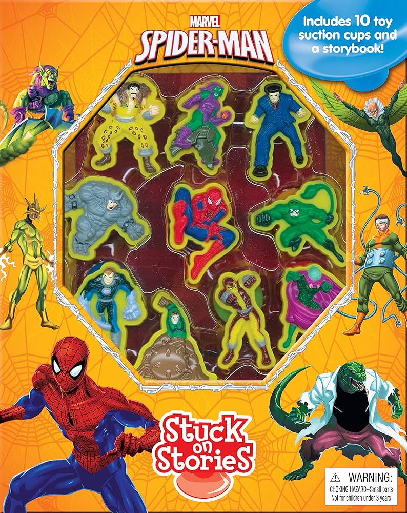 Amazon.com: Marvel Spider-Man Stuck on Stories